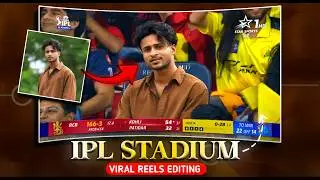 How To Create Trending  IPL Stadium Broadcast Ai Videos | IPL stadium ai video editing
