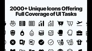 Fluent System Icons: 2000+ modern and clear UI icons