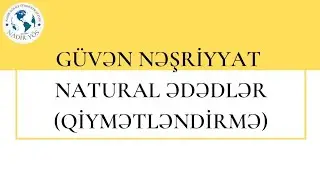 Natural ədədlər #Güvən #Qiymətləndirmə I-II QRUPLAR #2022