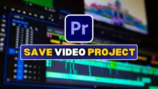 How To Save Video Project in | Adobe Premiere Pro | in Hindi