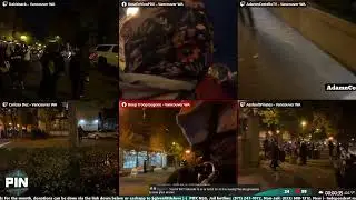 Candle Light Vigil and Protests in Vancouver WA after the shooting of Kevin Peterson JR