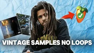 This Producer Makes The HARDEST Vintage Samples with his PHONE