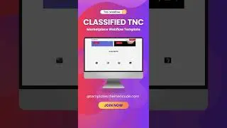 CLASSIFIED TNC - Marketplace Webflow Template