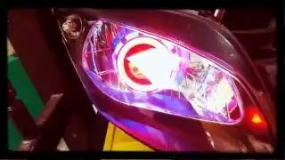 Faros ojos de demonio YAMAHA R15