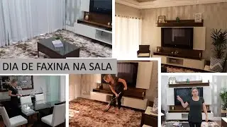 DIA DE FAXINA NA SALA