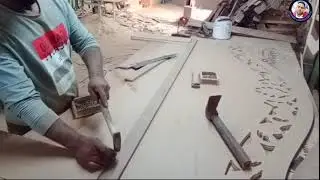 Amazing Woodworking Carpentry Skills / How To Build Dubble Bed / DIY Plywood Bed  #woodworking  #11