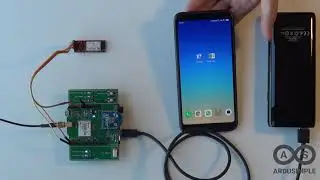 Tutorial how to connect simpleRTK2B RTK receiver to smartphone by Bluetooth