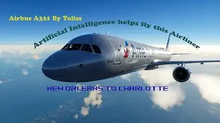 X-Plane 12: FlyShirley AI and the Toliss A321 -  Another hands-on landing