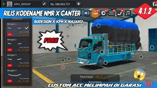 RILLIS‼️ KODENAME NMR 71 & CANTER || BUDESIGN x KPH x NAJAKU || UPDATE BUSSID 4.1.2