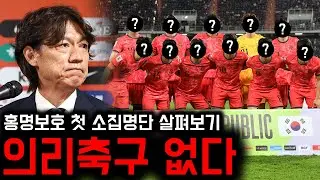 홍명보호 첫 명단이 울산 의리축구? 그건 아닙니다