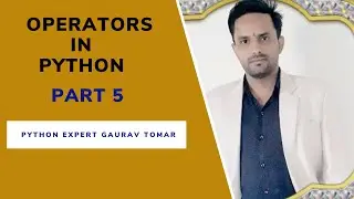 Binary Operator(Practical Implementation in Python)