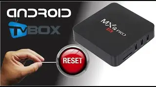 How to Reset the Converter to Smart TV Box - Factory Reset