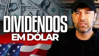 COMO RECEBER DIVIDENDOS EM DÓLAR TODOS OS MESES | MELHORES EMPRESAS DOS ESTADOS UNIDOS PARA INVESTIR