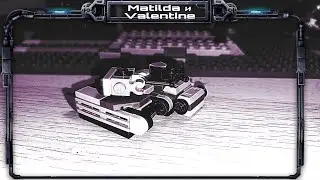 мини матильда и валейнтайн из лего/ mini Matilda and Valentine from lego
