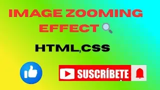 Zoom In & Out on Hover — HTML & CSS | Zoom Animation in CSS
