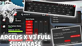 ARCEUS X V3 FULL BEST SHOWCASE!! (BEST MOBILE EXECUTOR YET)