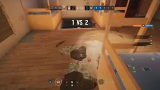 Rainbow Six Siege Clutching a 1 Vs. 5