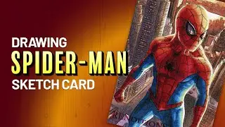 Marvel Renditions Spider-Man Artist Proof Sketch Card - Spider-Man