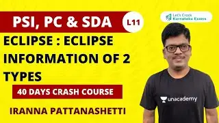 Eclipse : Eclipse Information Of 2 Types | Iranna Pattanashetti