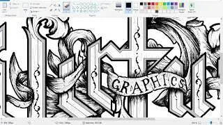 VirtusGraphics speedart in MS Paint