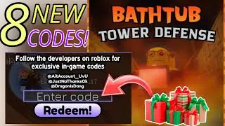 bathtub tower defense codes 2023 - roblox bathtub tower defense codes