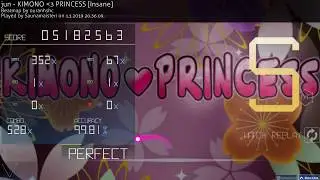 jun - KIMONO PRINCESS DT 99.81% FC