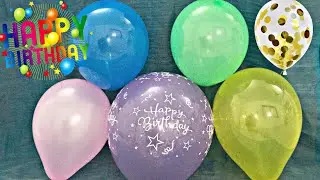 HAPPY BIRTHDAY BALLOON POP & COLOR BALLOON POP PART.20.??