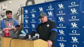 Kentucky HC Mark Stoops - 3/25 Spring Practice