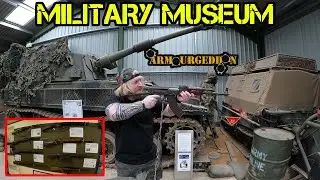 ARMOURGEDDON MILITARY MUSEUM - TANKS, ARTILLERY, WEAPONS & MORE (WW2 & Cold War) Ft @Beeb1upVlogs