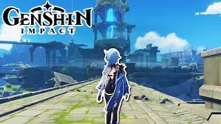 Genshin Impact - Mondstadt Gameplay [4k Max Settings on RTX 3060]