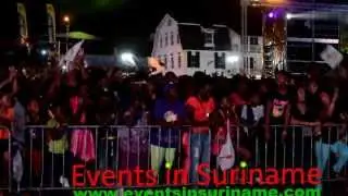 Crowd at the performance of Donnie McClurkin at Carifesta XI