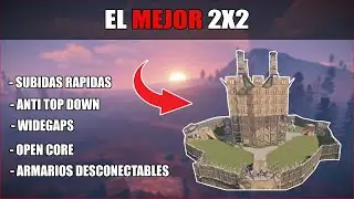 EL MEJOR 2X2 DE RUST | Clan Base | Open Core | Wide Gap | TUTORIAL BASE 2023 | Rust Base Design