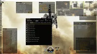 Eve online - minimize avatar in character sheet