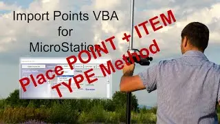 Import Points VBA - POINT + ITEM TYPE Method