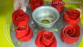 Манты Розочки 🌹   Атиргул Монти🌹