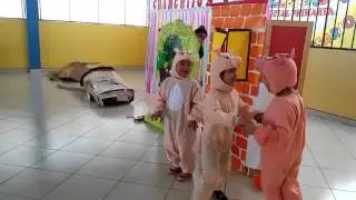 LOS 3 CERDITOS - TEATRO NIVEL INICIAL 2016