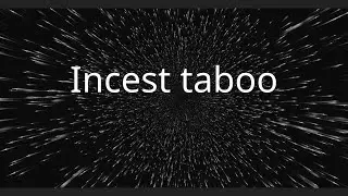 Incest taboo