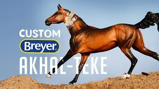 Making a Custom Breyer Sooty Buckskin Akhal-Teke