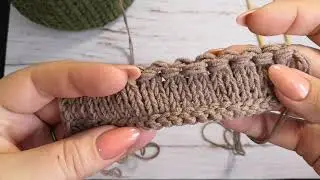 УТОЛЩЁННЫЙ  КРАЙ. ЗАКРЫТИЕ ПЕТЕЛЬ.вязание спицами.#вязаниеспицами