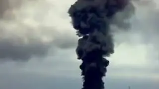 Взрыв на нефтебазе