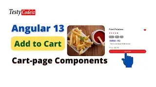 Learn how to create an Angular Food Order Website: Add to Cart in Angular Cart Page