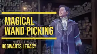 I picked my wand - You won't believe what happened #hogwartslegacy