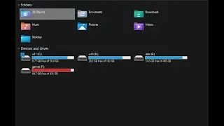 طريقة إظهار مجلدات This PC في ويندوز 11