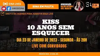 LIVE: KISS - 10 ANOS SEM ESQUECER - DIA 23 - SEG - 20H