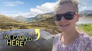 We Wild Camped at Scotland's MOST REMOTE TOWN