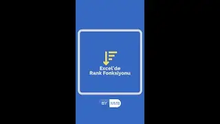 Excel'de Rank Fonksiyonu 