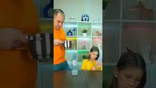 OMG!Dad teases daughter vs OMG!Funny Dad with water and bottle!😅😄