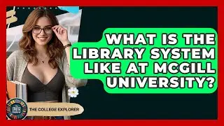 What Is The Library System Like At McGill University? - The College Explorer