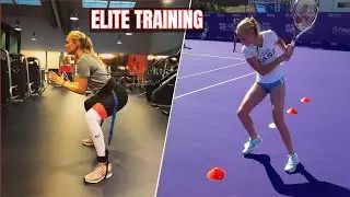 WORK LIKE HELL - Donna Vekic Tennis Training