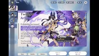 Rolling for Cyno and Candace in 3.1 | Genshin Impact Gacha Summons